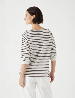 Pure Cotton Striped Top -Cyberjammies Store Pure Cotton Striped Top 4