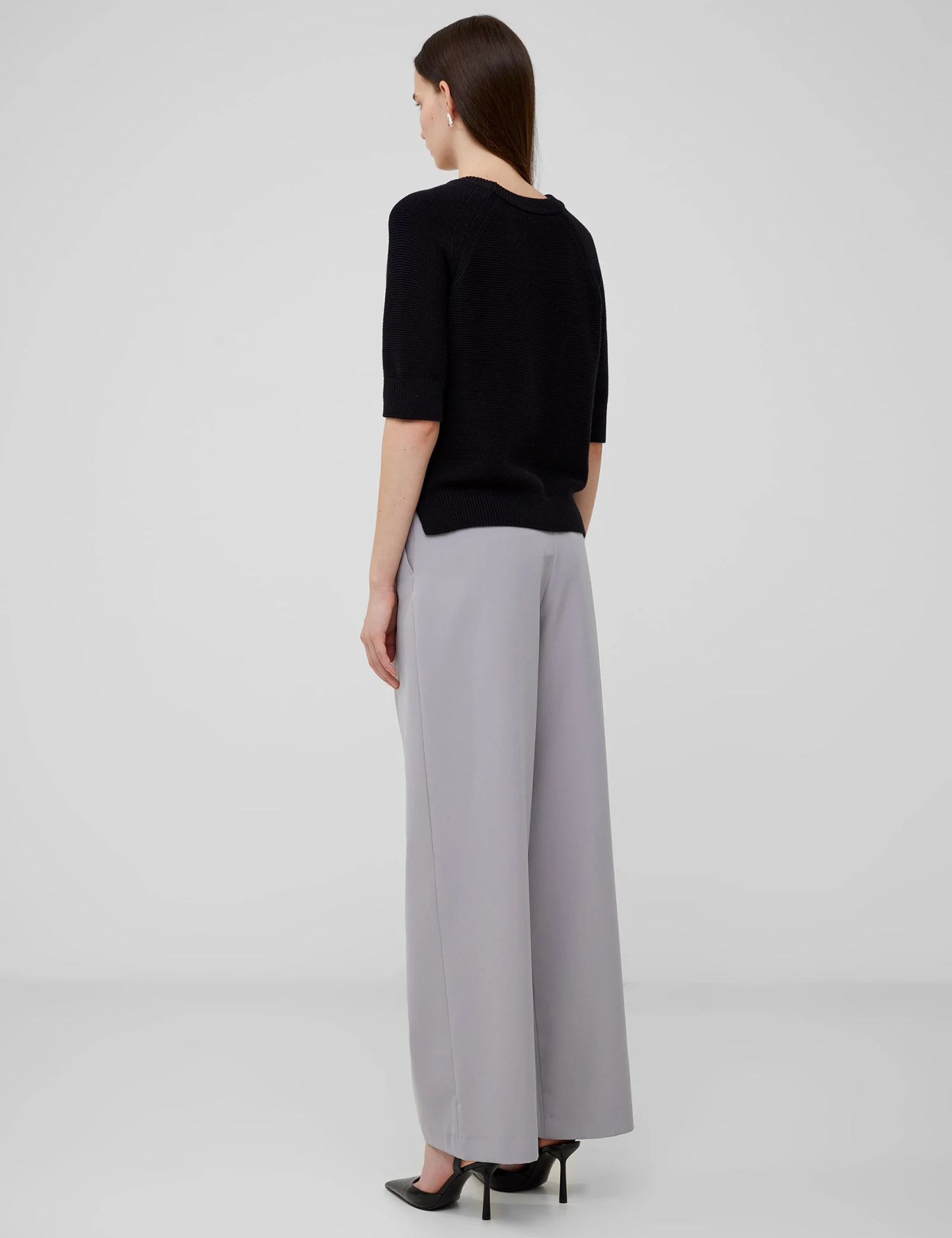 French Connection Pure Cotton Textured Sweatshirt 2 French Connection Pure Cotton Textured Sweatshirt - Image 2