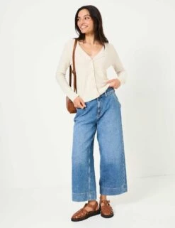 Pure Cotton V-Neck Cardigan -Cyberjammies Store Pure Cotton V Neck Cardigan 2