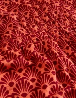 WHITE STUFF Pure Linen Jersey Printed V-Neck Midi Dress -Cyberjammies Store Pure Linen Jersey Printed V Neck Midi Dress 5