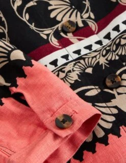 WHITE STUFF Pure Linen Printed Lightweight Jacket -Cyberjammies Store Pure Linen Printed Lightweight Jacket 5