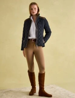 Joules Quilted Funnel Neck Jacket -Cyberjammies Store Quilted Funnel Neck Jacket 6