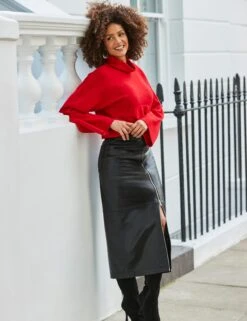 Ribbed Funnel Neck Jumper -Cyberjammies Store Ribbed Funnel Neck Jumper 2