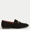 Suede Stain Resistant Bar Trim Loafers