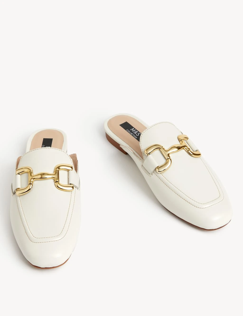 Leather Flat Loafers 2 Leather Flat Loafers - Image 2