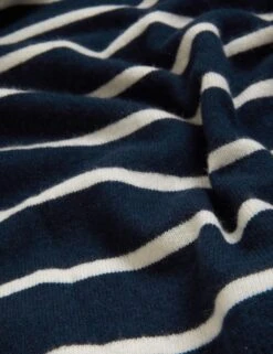 Pure Cashmere Striped Collared Jumper -Cyberjammies Store SD 01 T38 3819S F4 X EC 5