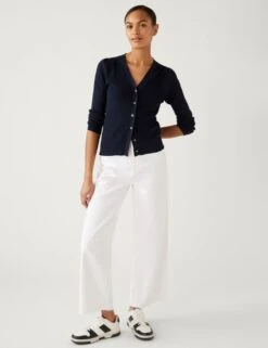 Ribbed V-Neck Cardigan -Cyberjammies Store SD 01 T38 4539 F0 X EC 1