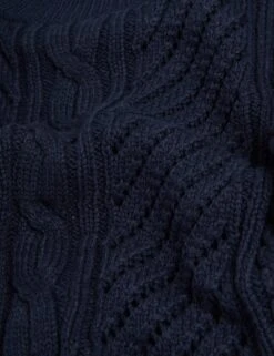 Cotton Rich Cable Knit Relaxed Knitted Vest -Cyberjammies Store SD 01 T38 6018 F0 X EC 6