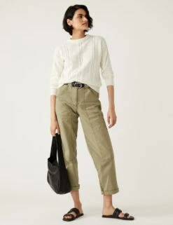 Cotton Rich Textured Crew Neck Jumper -Cyberjammies Store SD 01 T38 6033 KY X EC 2