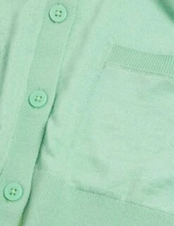 Pure Merino Wool Crew Neck Cardigan -Cyberjammies Store SD 01 T38 8418 UO X EC 6