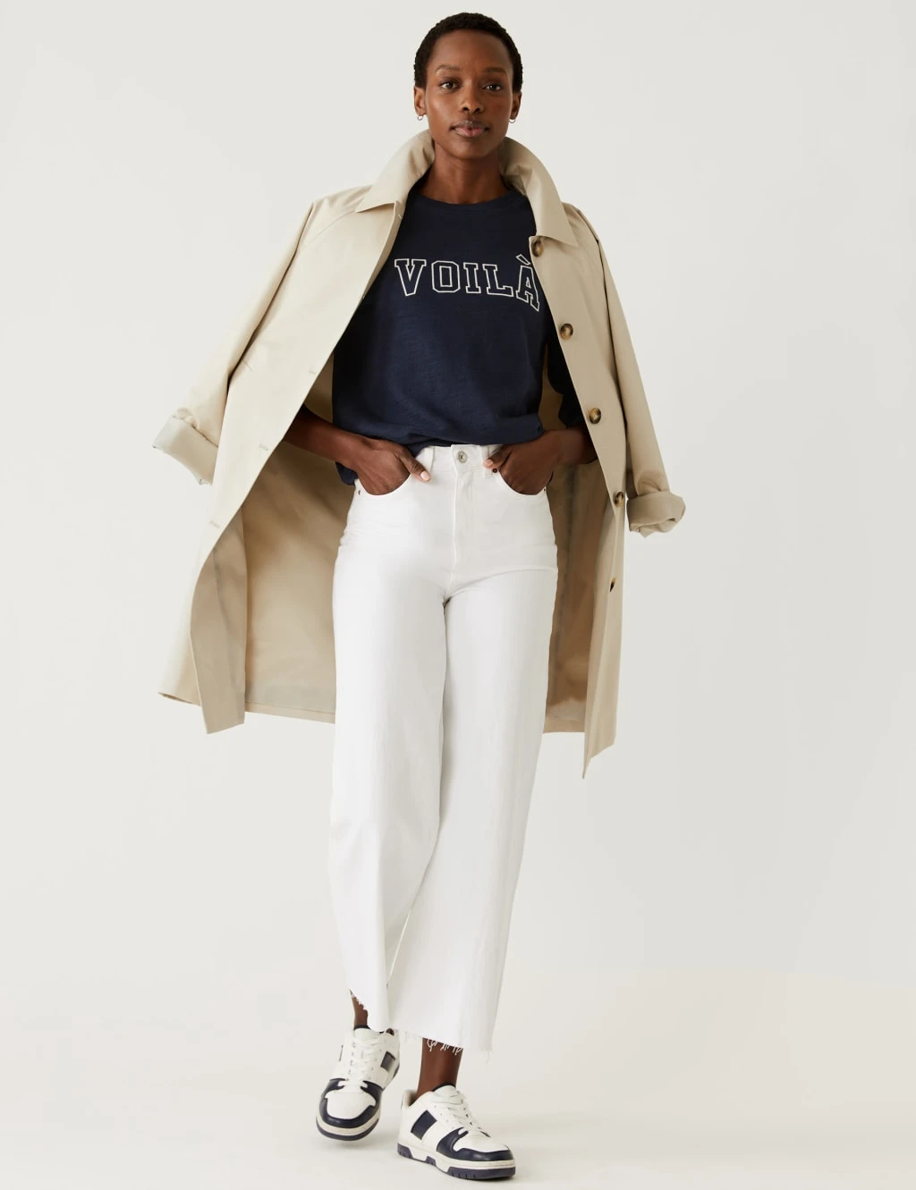 Pure Cotton Slogan Crew Neck Sweatshirt 3 Pure Cotton Slogan Crew Neck Sweatshirt - Image 3