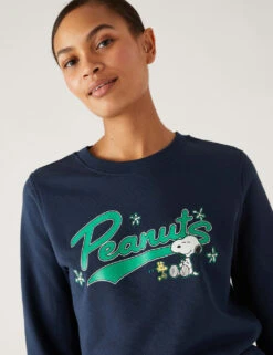 Cotton Rich Snoopy™ Sweatshirt 9 Cotton Rich Snoopy™ Sweatshirt -Cyberjammies Store SD 01 T41 3673C F4 X EC 1