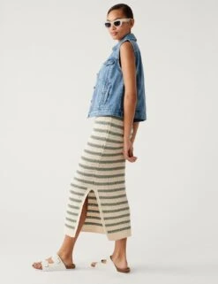 Denim Collared Gilet