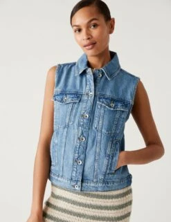 Denim Collared Gilet -Cyberjammies Store SD 01 T49 3004T GJ X EC 2