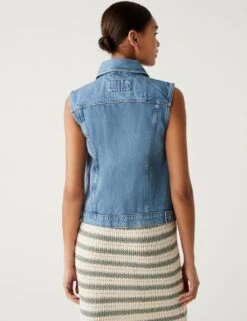 Denim Collared Gilet -Cyberjammies Store SD 01 T49 3004T GJ X EC 3