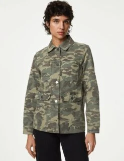 Cotton Rich Camo Utility Jacket -Cyberjammies Store SD 01 T49 3009 KA X EC 1