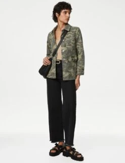 Cotton Rich Camo Utility Jacket -Cyberjammies Store SD 01 T49 3009 KA X EC 4