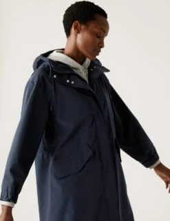 Waterproof Hooded High Neck Parka Coat -Cyberjammies Store SD 01 T49 3027 FS X EC 2