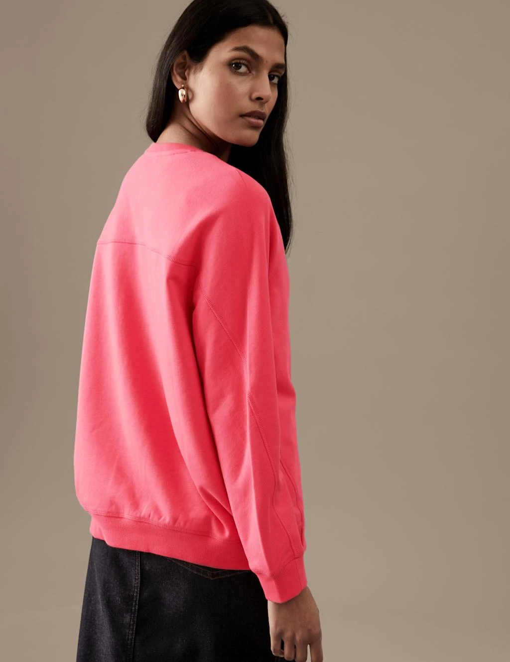 Cotton Rich Long Sleeve Sweatshirt 5 Cotton Rich Long Sleeve Sweatshirt - Image 5