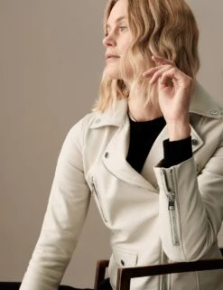 Leather Biker Jacket