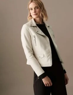 Leather Biker Jacket -Cyberjammies Store SD 01 T50 1901S EK X EC 1