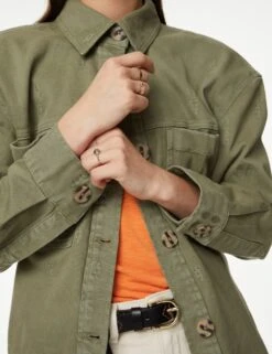 Cotton Rich Embroidered Shacket -Cyberjammies Store SD 01 T53 4314U XJ X EC 3