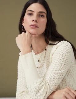 Pointelle Textured Knitted Top 10 Pointelle Textured Knitted Top -Cyberjammies Store SD 01 T53 5246U NZ X EC 2