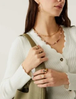 Knitted V-Neck Pointelle Cardigan With Wool -Cyberjammies Store SD 01 T53 5310U KY X EC 2