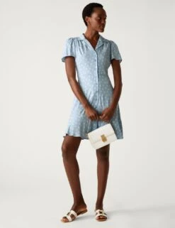 Printed Mini Shirt Dress -Cyberjammies Store SD 01 T69 1664 E4 X EC 2