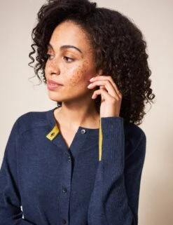 WHITE STUFF Merino Wool Blend Button Through Cardigan -Cyberjammies Store SD 01 T83 6296 F0 X EC 2