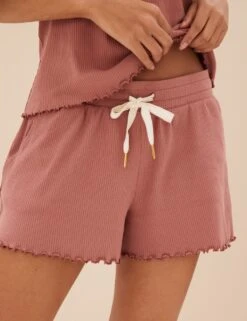 Cotton Rich Lettuce Hem Shortie Set -Cyberjammies Store SD 02 T37 1310J VQ X EC 2