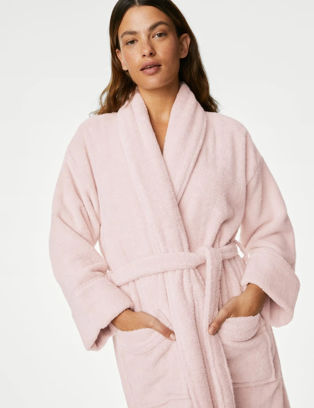 Pure Cotton Towelling Dressing Gown 1 Pure Cotton Towelling Dressing Gown