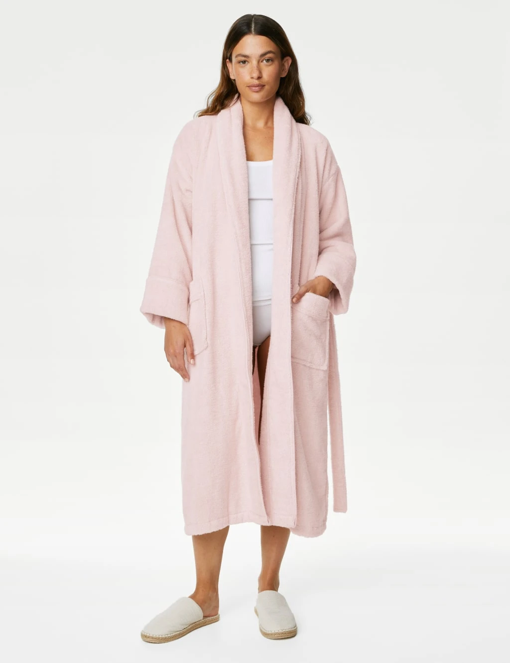 Pure Cotton Towelling Dressing Gown 3 Pure Cotton Towelling Dressing Gown - Image 3