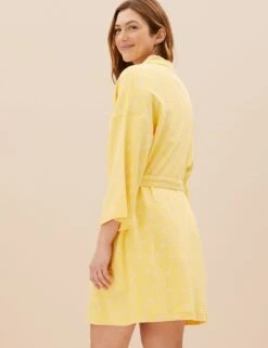 Pure Cotton Waffle Dressing Gown -Cyberjammies Store SD 02 T37 2451G IV X EC 2