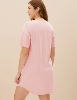 2pk Cotton Rich Printed Nightdresses -Cyberjammies Store SD 02 T37 3247M A4 X EC 2