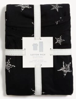 Pure Cotton Star Print Pyjama Set -Cyberjammies Store SD 02 T37 4486F Y4 X EC 7