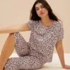Pure Cotton Leopard Print Pyjama Set