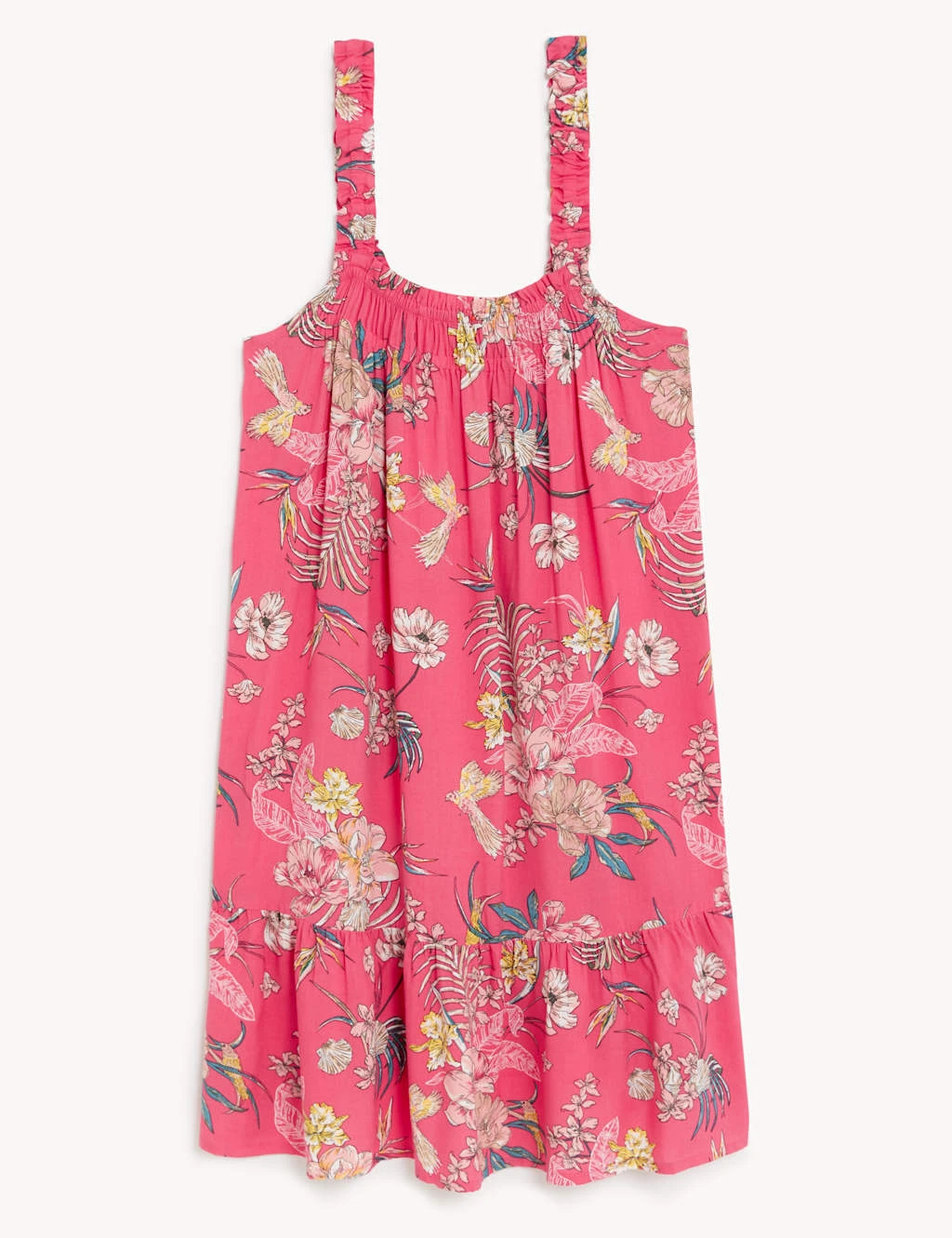 Floral Short Chemise 2 Floral Short Chemise - Image 2