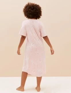 2pk Cotton Rich Printed Long Nightdresses -Cyberjammies Store SD 02 T37 6168N A4 X EC 2