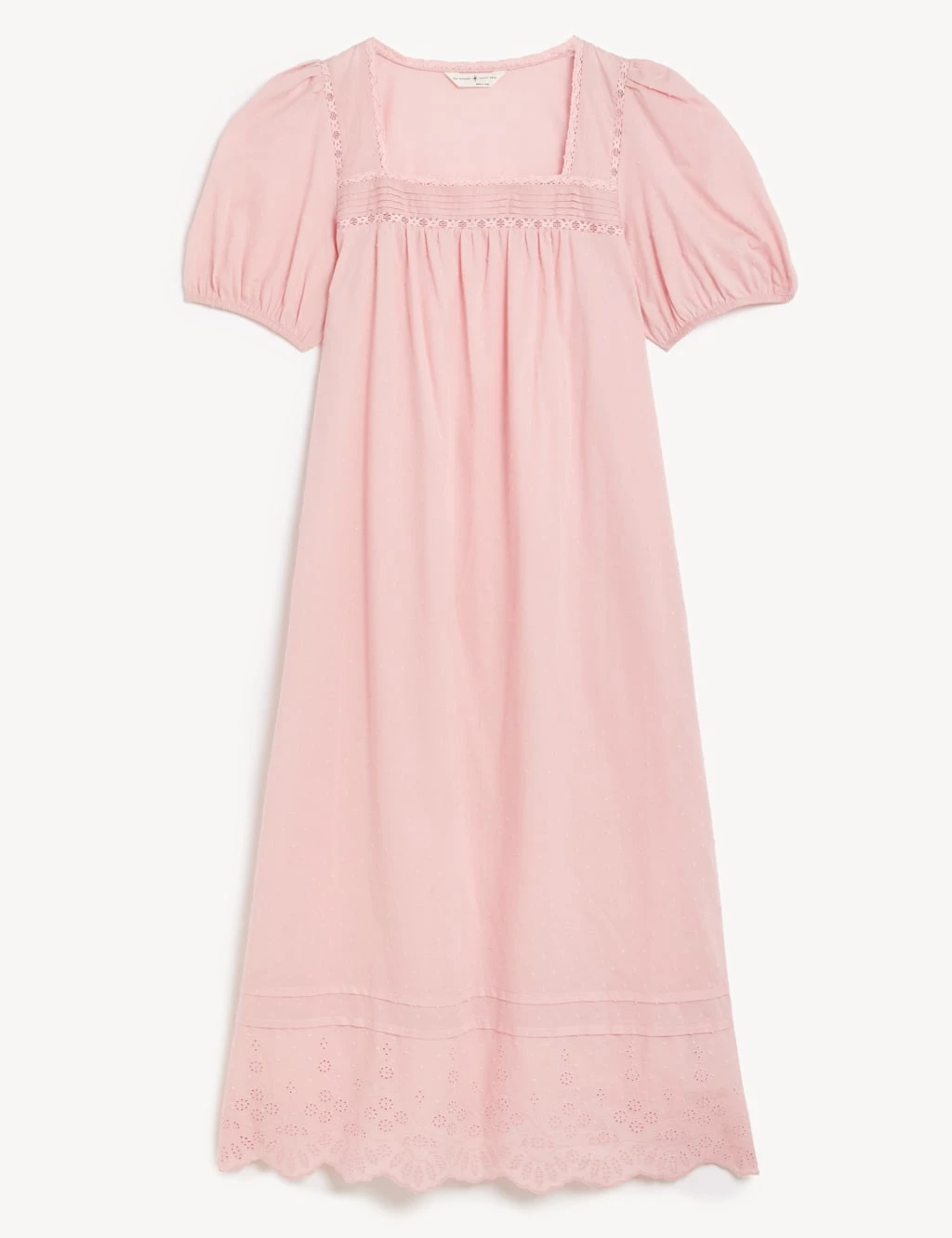 Pure Cotton Long Nightdress 2 Pure Cotton Long Nightdress - Image 2