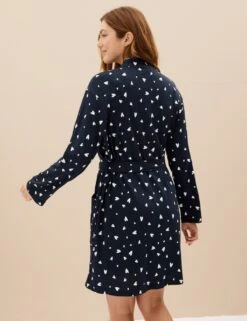 Cotton Modal Cool Comfort™ Dressing Gown -Cyberjammies Store SD 02 T37 8568W F4 X EC 3