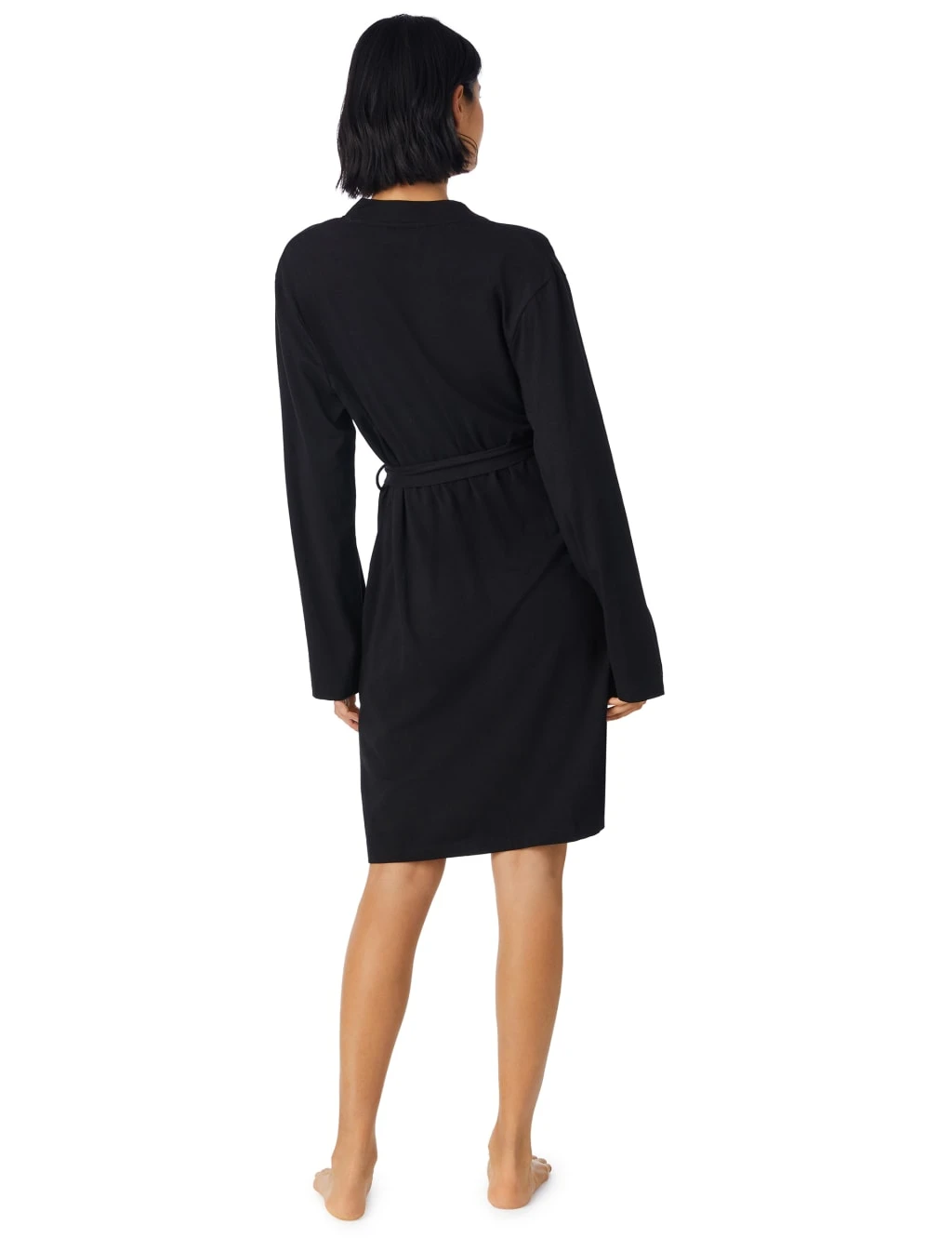 DKNY Jersey Logo Print Short Robe 2 DKNY Jersey Logo Print Short Robe - Image 2