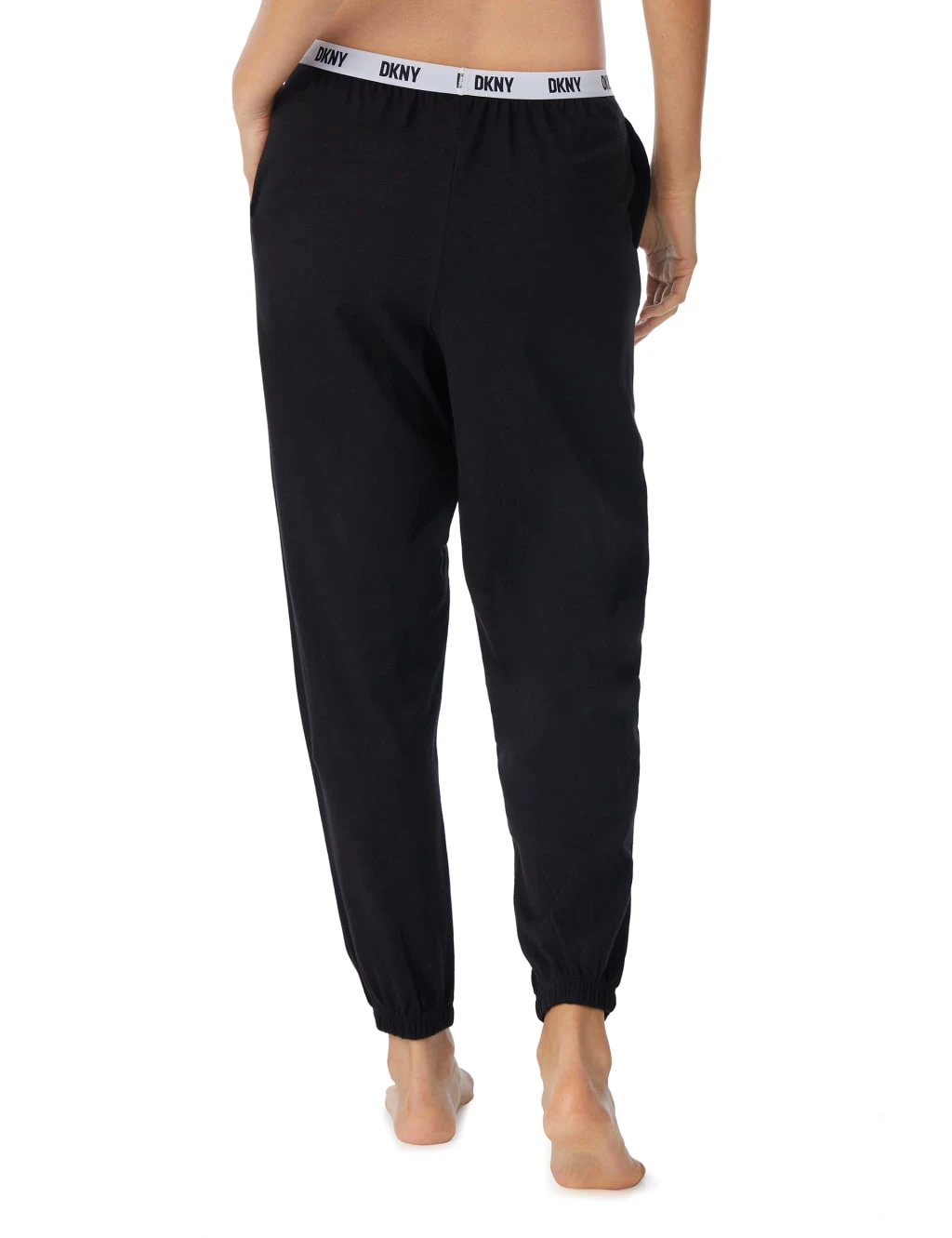 DKNY Cotton Rich Logo Pyjama Bottoms 2 DKNY Cotton Rich Logo Pyjama Bottoms - Image 2