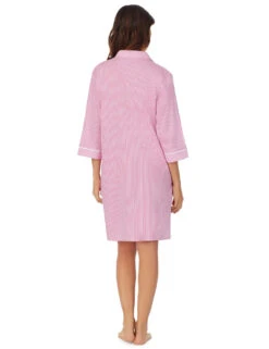 DKNY Cotton Rich Striped Short Nightshirt -Cyberjammies Store SD 10 T13 5087 A0 X EC 2