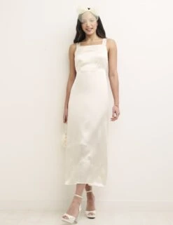 Square Neck Midi Tea Dress -Cyberjammies Store SD 10 T82 1935 Z0 X EC 4