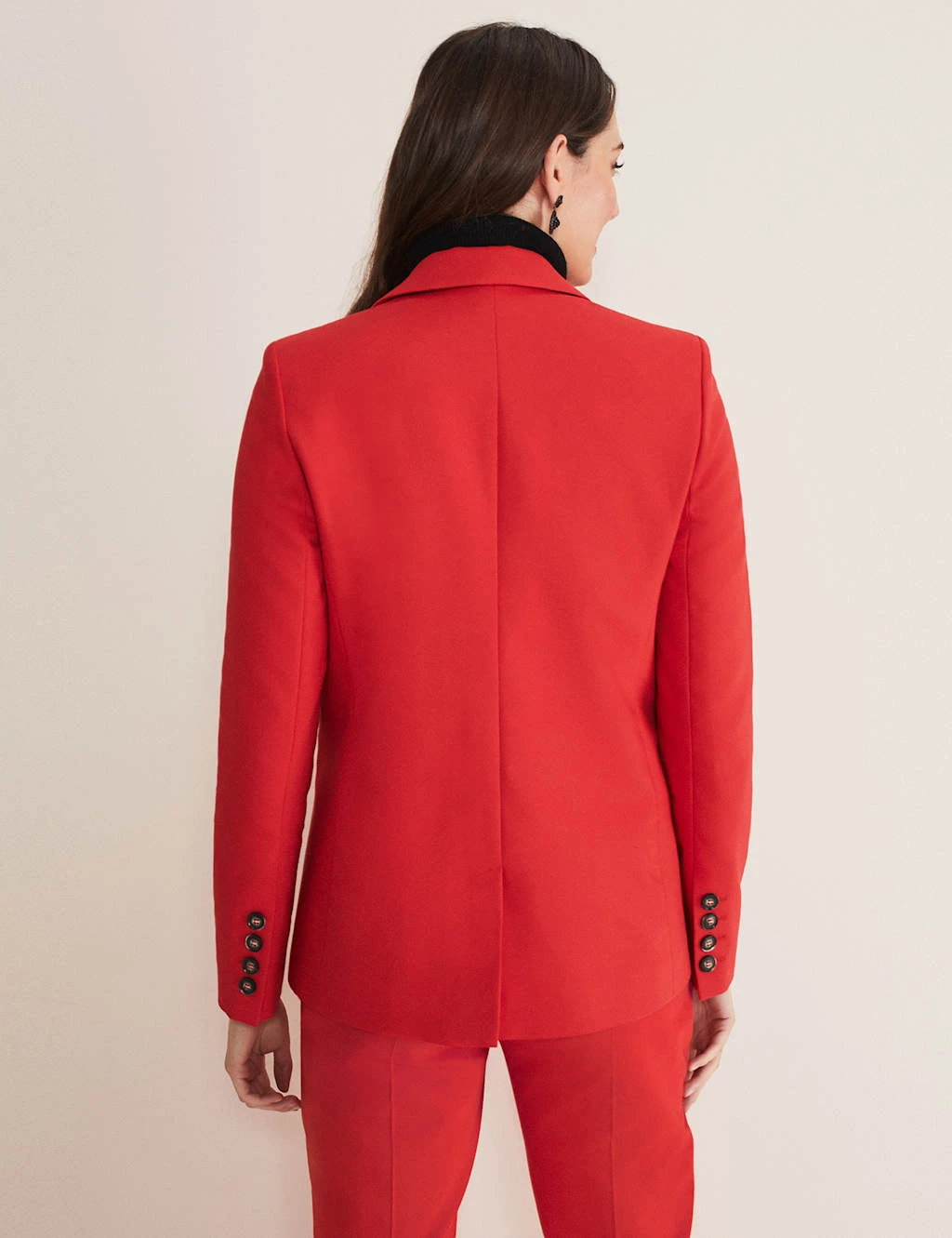 Cotton Rich Single Breasted Blazer 4 Cotton Rich Single Breasted Blazer - Image 4