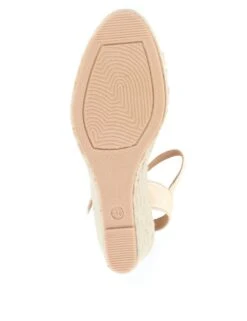 Jones Bootmaker Leather Metallic Ankle Strap Wedge Sandals -Cyberjammies Store SD 10 T83 2040W ZZ X EC 4