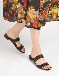 Jones Bootmaker Leather Strappy Mules