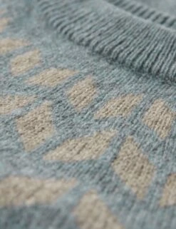 Celtic & Co. Pure Wool Jacquard Crew Neck Jumper -Cyberjammies Store SD 10 T83 2056W E4 X EC 1