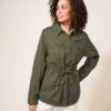 WHITE STUFF Tencel™ Rich Belted Utility Jacket